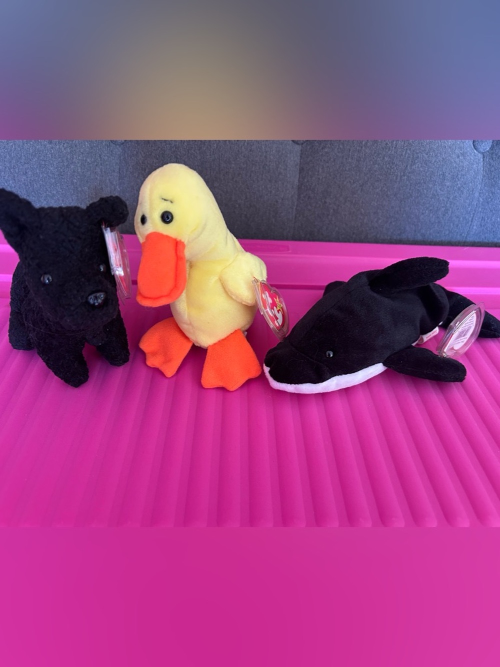 Rare Ty Beanie Babies Indonesia and Tag Error lot of 3